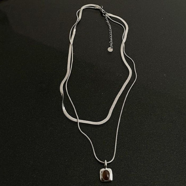 Колье из стали CJH56282