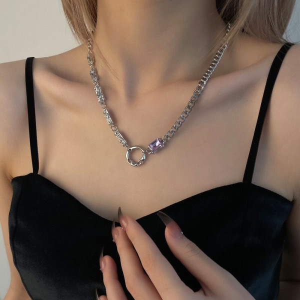 Колье из стали CJH56234
