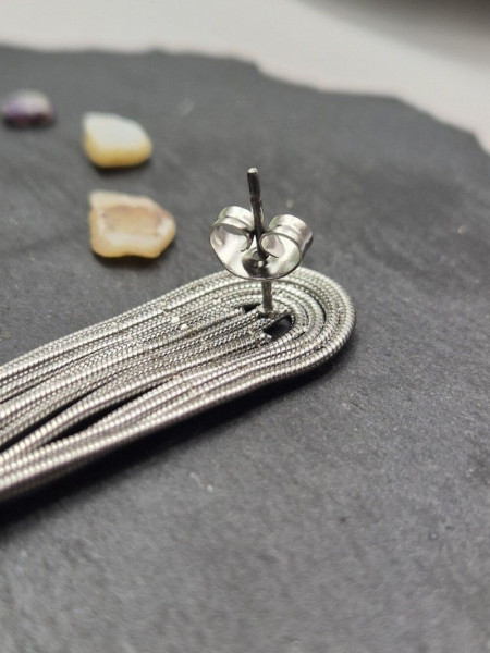 Серьги медицинская сталь J10859(CJJ)