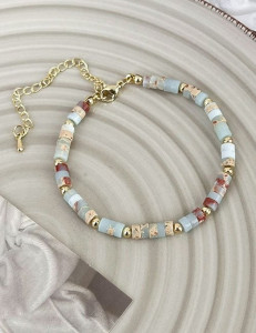 Браслет из мелкого натурального бисера Z53898