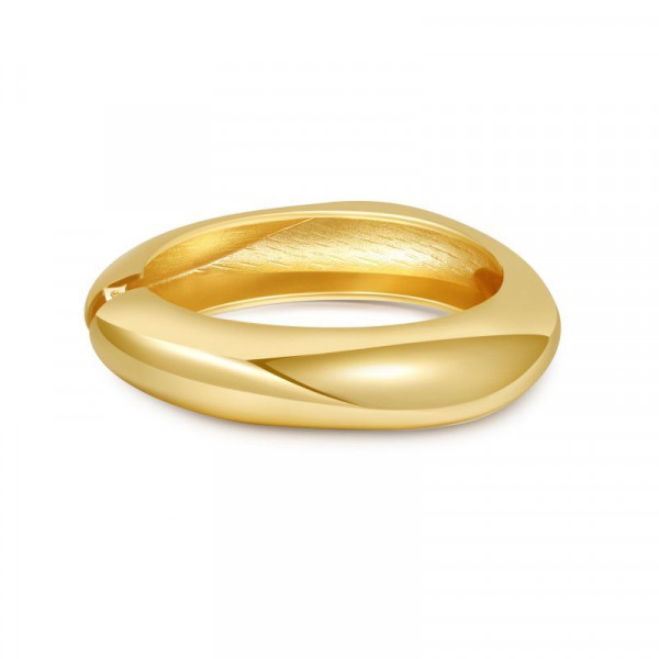 Браслет жесткий объемный с шарнирным замком CJP80905