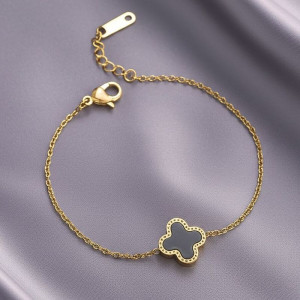 Браслет из титановой стали напыление золотом 1J12026CJJ