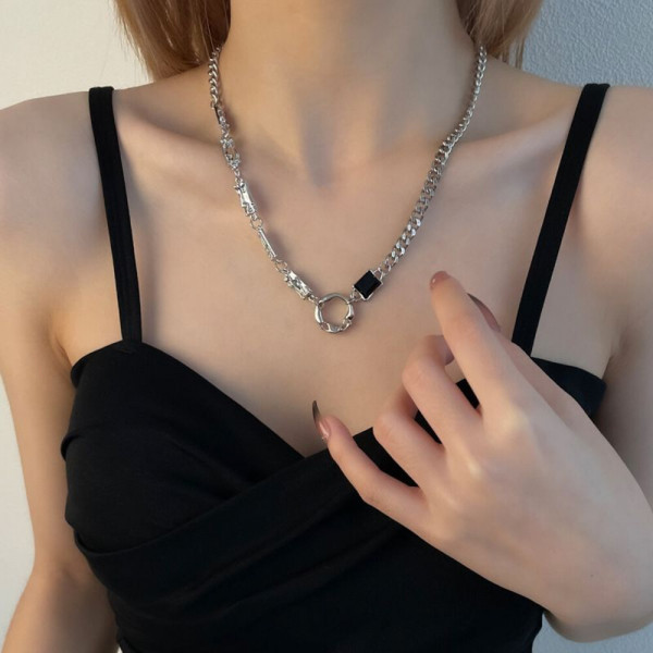 Колье из стали CJH56235