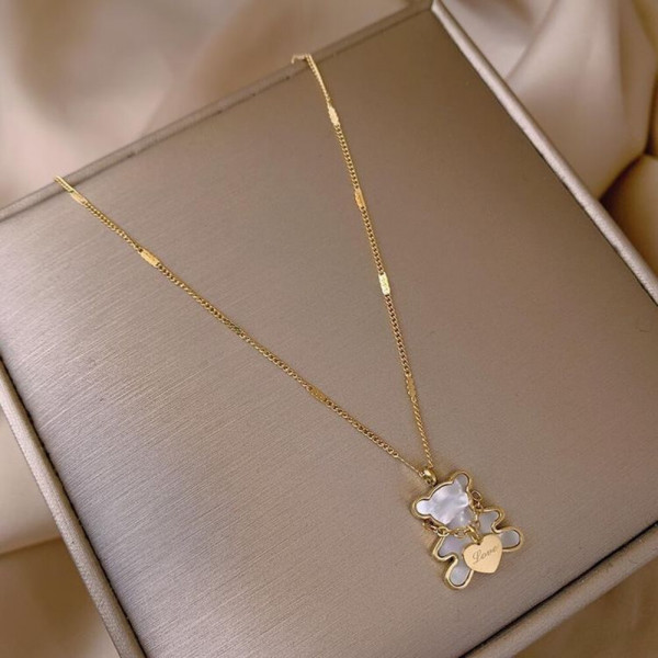 Колье медицинская сталь J10936CJJ