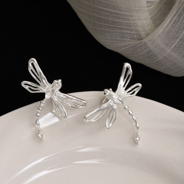 Серьги-гвоздики Стрекозы CJG33148