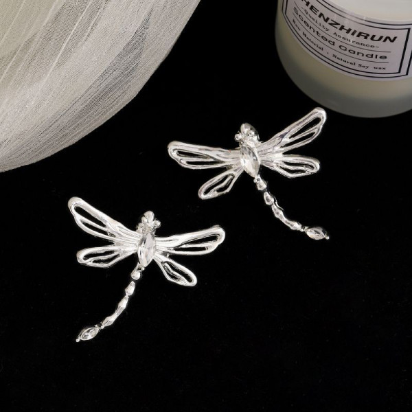 Серьги-гвоздики Стрекозы CJG33148