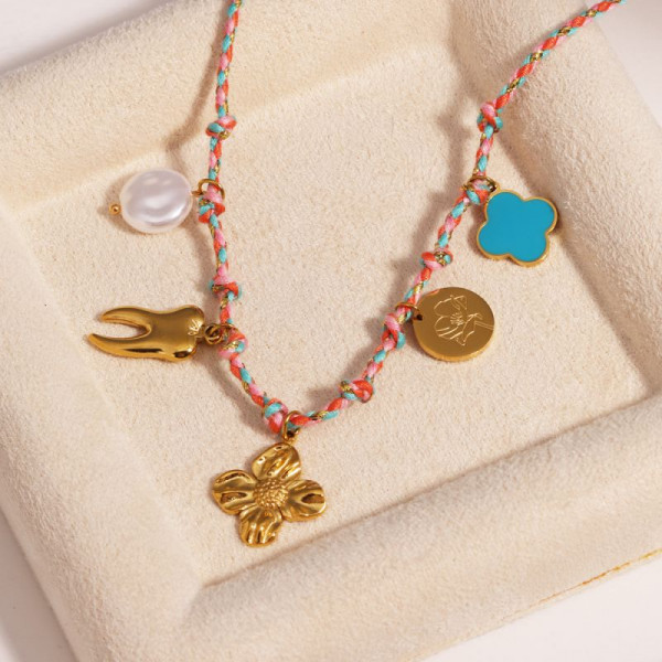 Колье из стали CJR57386