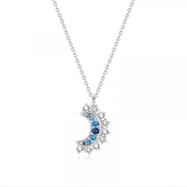 Двойное кольцо с символами солнца и луны CJL26345