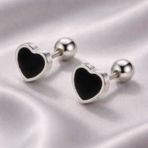 Серьги-гвоздики медь напыление платиной 1J12427CJJ