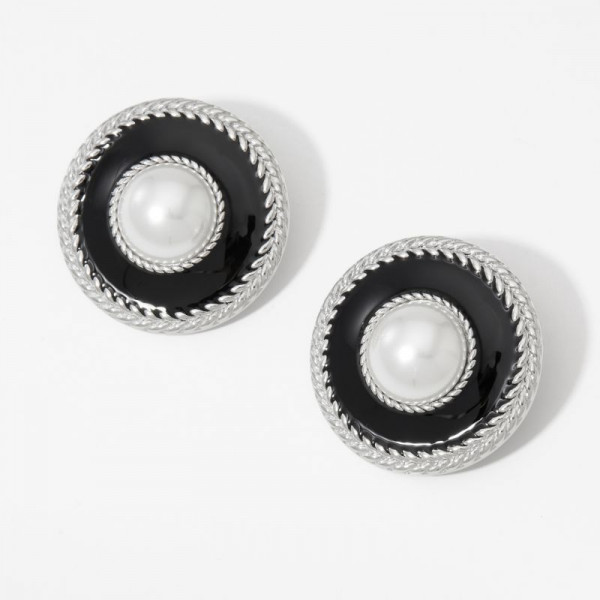 Серьги сталь CJQ00730