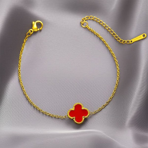 Браслет из титановой стали напыление золотом 1J12028CJJ