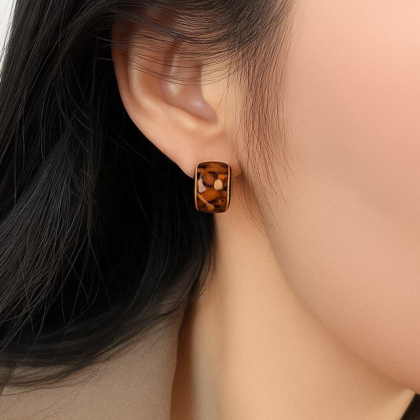 Серьги гвоздики ювелирный сплав серебряная игла 1J12189CJJ