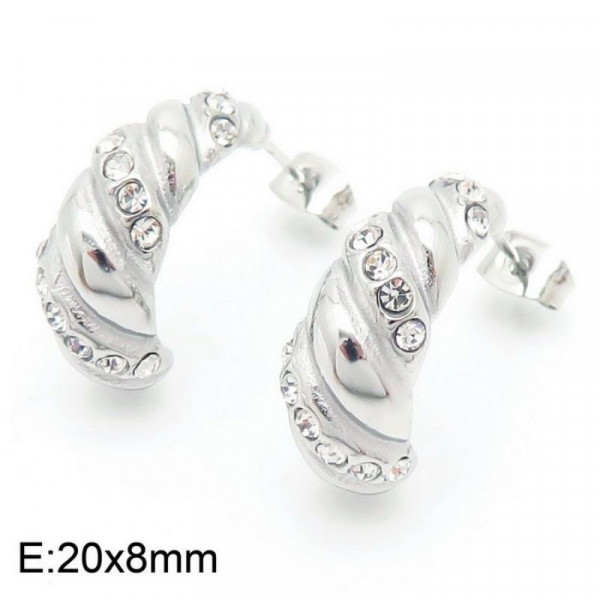 Серьги сталь CJC70436