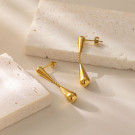 Серьги Висячие Спирали тонкие CJL30338