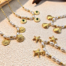 Колье из стали CJM18966