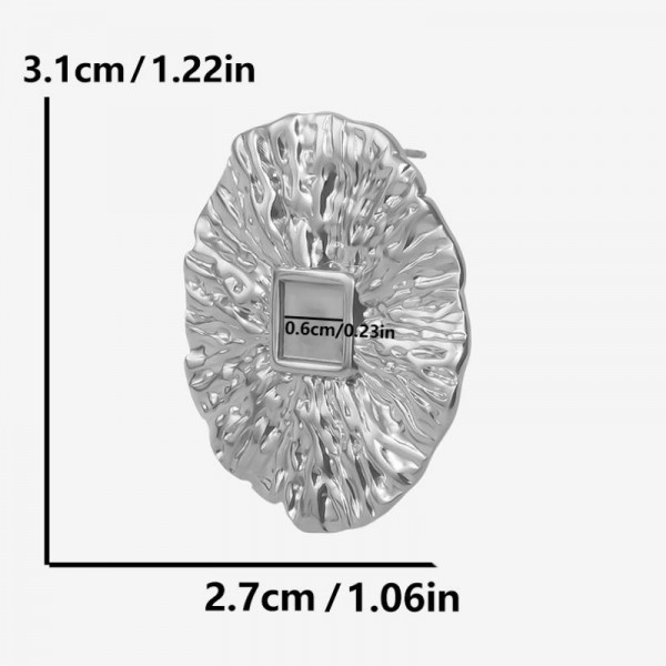 Серьги сталь CJH22540