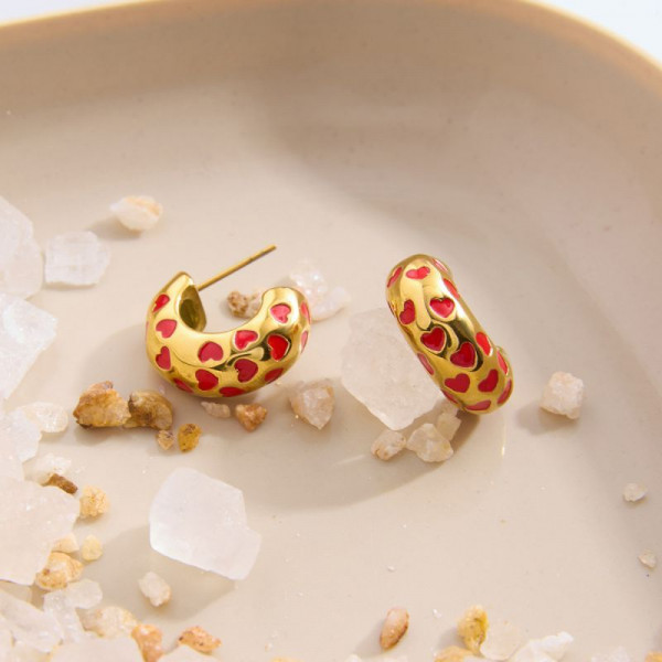 Серьги сталь CJN94761