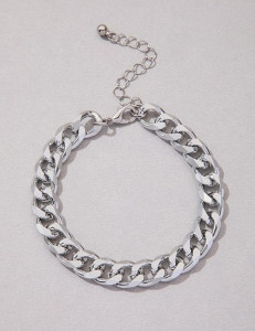 Браслет цепь панцирного плетения Z15790