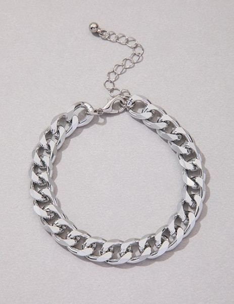 Браслет цепь панцирного плетения Z15790