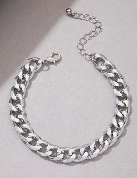 Браслет цепь панцирного плетения Z15790