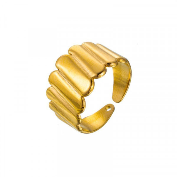 Широкое ажурное кольцо с переплетениями CJL26047