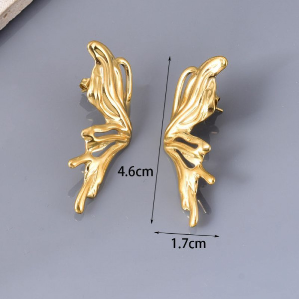 Серьги сталь CJL89075