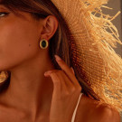 Серьги сталь CJM52412