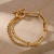 Браслет цепочка золотистого цвета CJN36920