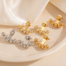 Серьги сталь CJT22620