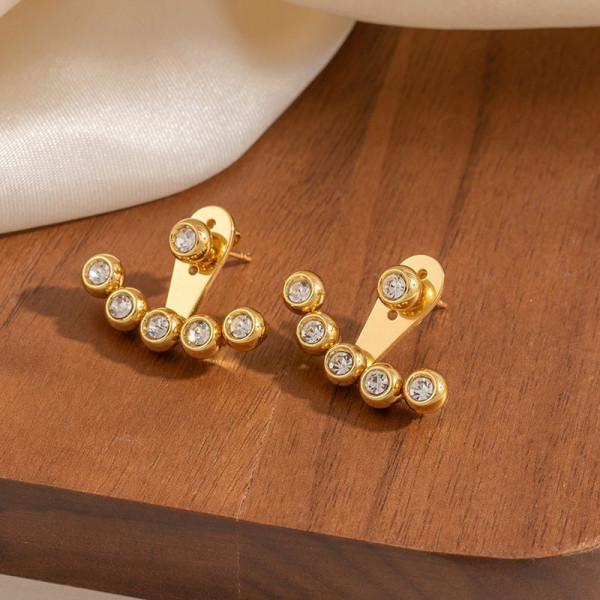 Серьги сталь CJT22620