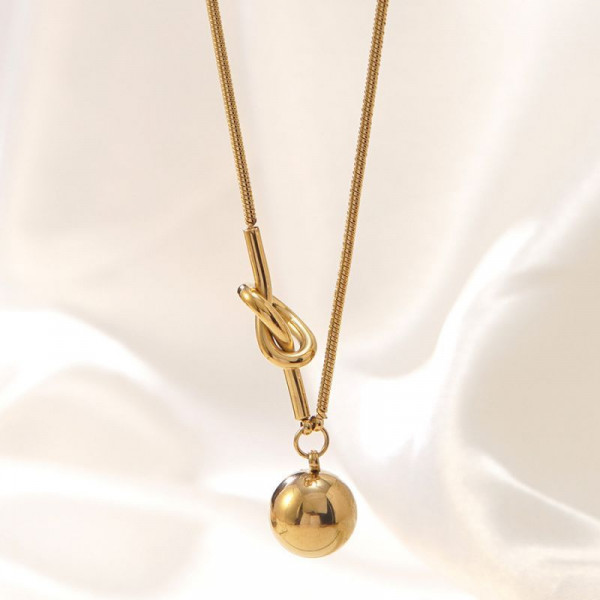 Колье из стали CJT26601