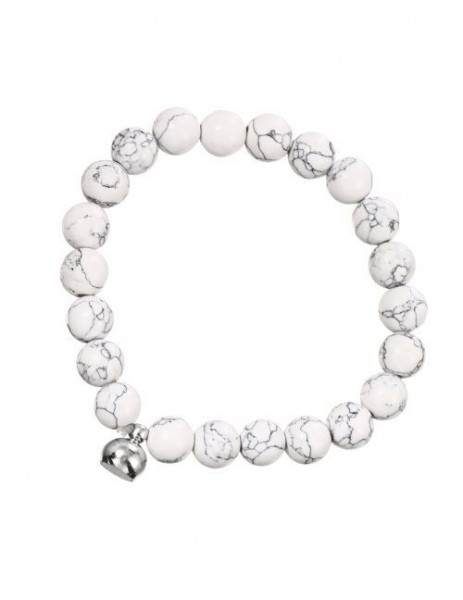 Парные браслеты инь-ян из натурального камня R08462