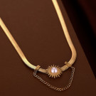 Колье из стали CJL21930