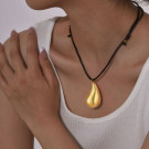 Колье из стали CJL91423