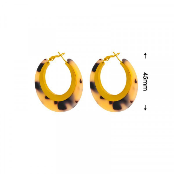 Серьги сталь CJM04525