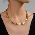 Колье из стали CJL21931