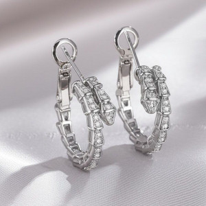 Серьги-кольца змеи 1J11966CJJ