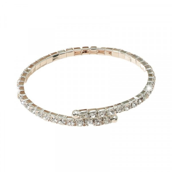 Браслет жесткий с рельефной поверхностью N84011