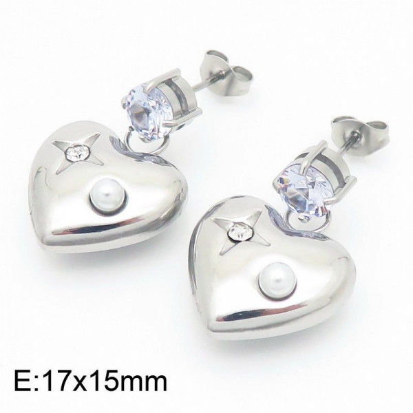 Серьги сталь CJG50228