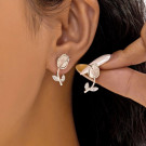 Серьги-гвоздики CJT15156