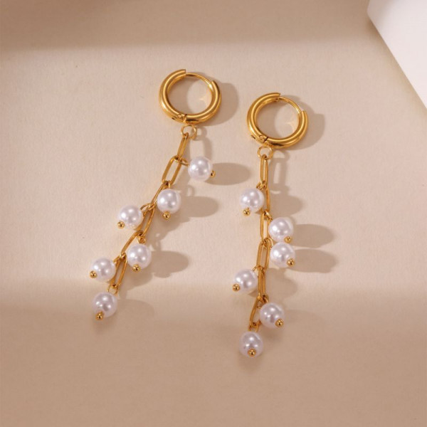 Серьги сталь CJN97426