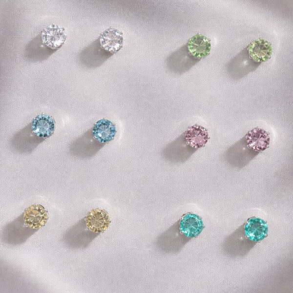 Набор серег циркон ювелирный сплав 1J12319CJJ