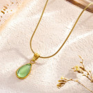 Колье из стали CJG24898