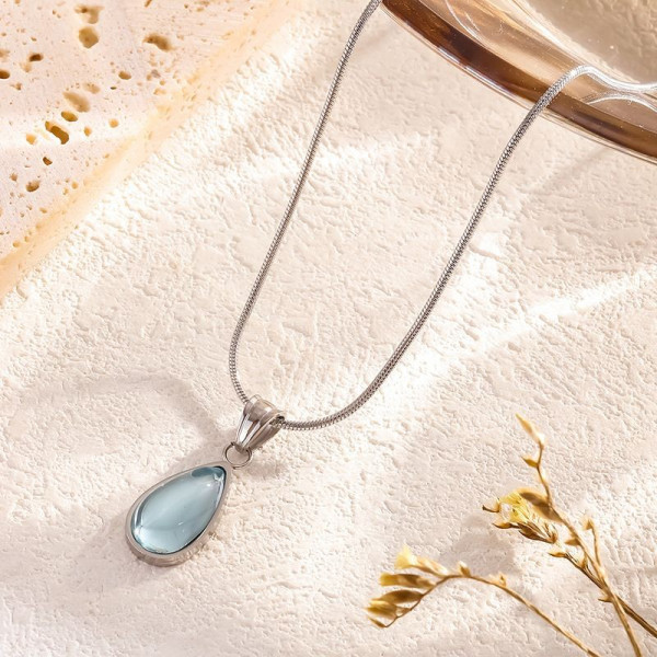 Колье из стали CJG24898