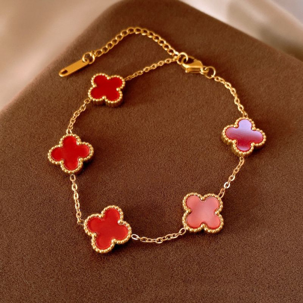 Браслет из титановой стали напыление золотом 1J12038CJJ