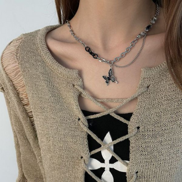 Колье из стали CJH67704