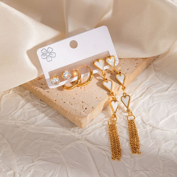 Стальной комплект бижутерии CJM68729