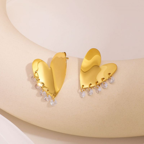 Серьги сталь 1J12282CJJ