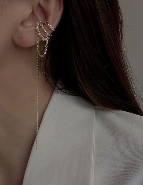 Многослойный кафф с длинной цепью L12191