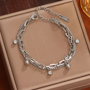 Колье из стали CJG57502